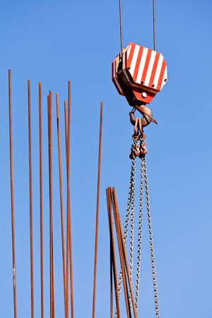 Crane hooksの写真素材