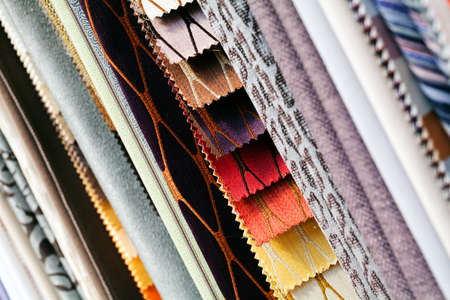 Fabric samples for textile , furniture and the clothes