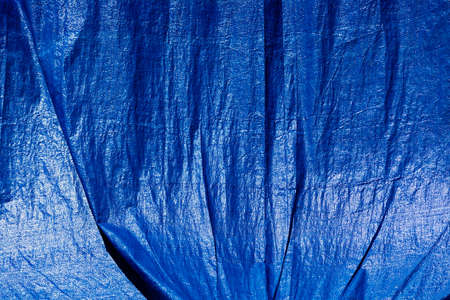 protective tarpaulins in constructionの写真素材