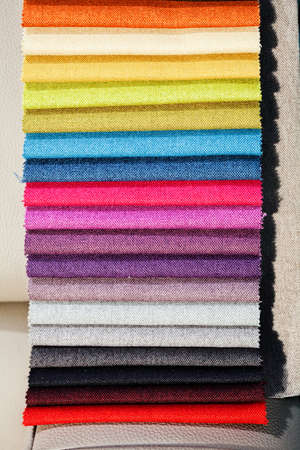 fabric samples for textil and furniture