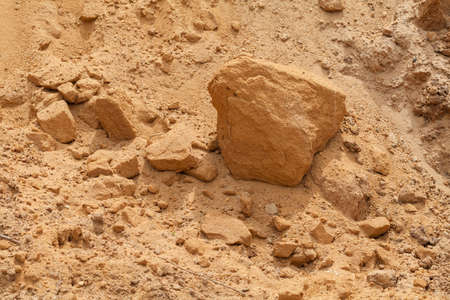 yellow sand in construction