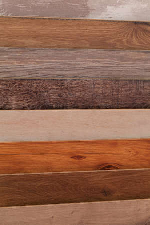 Samples of laminate on the fairの写真素材