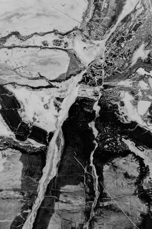 Marble floor like a background in black and white colorsの写真素材