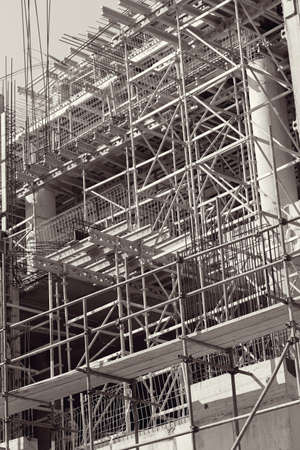 construction site with equipmentの写真素材