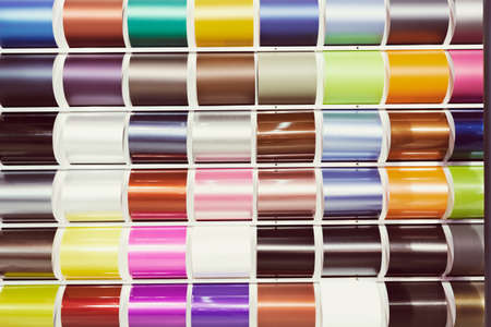 decorative satin ribbons on the fair