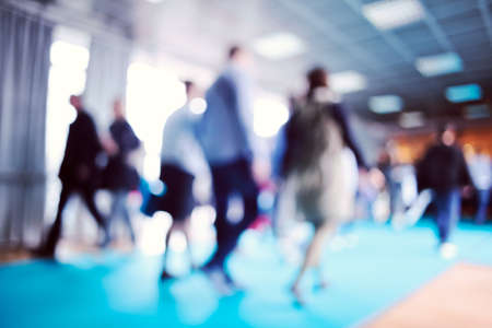 shadows and silhouettes in shopping center , for blurred backgroundの写真素材