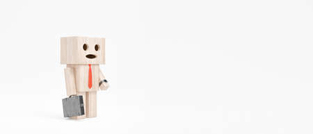 Businessman funny character 3d render 3d illustrationの写真素材