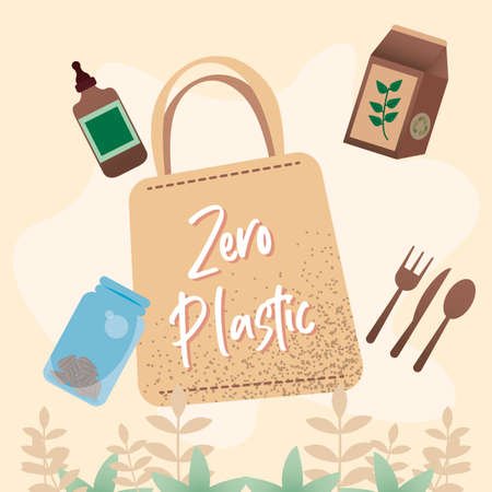 Ecology Background, earth, green world, bagのイラスト素材