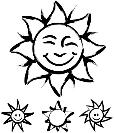 Sunのイラスト素材