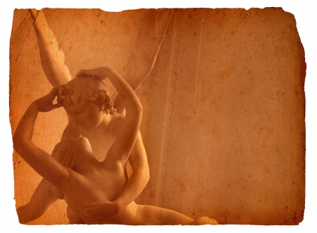 Psyche Revived by Cupid s Kissの写真素材
