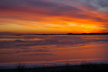 sunsetの写真素材