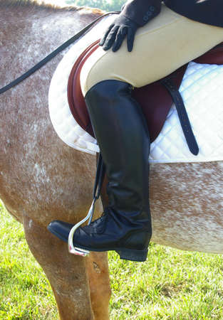 Equestrian  Bootの写真素材