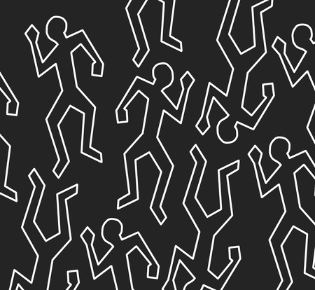 murder outlineの写真素材