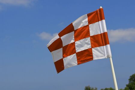 flag on the  course