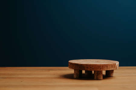 Place for product packshot on empty background