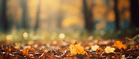 Start of Fall. Generative AIの素材