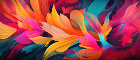 Bright abstract background. Generative AIの素材