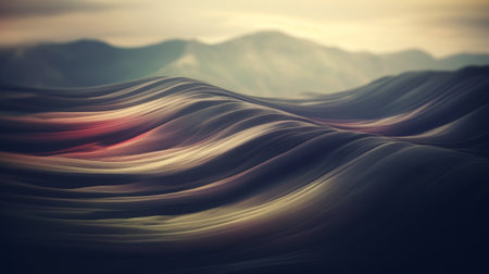 Abstract landscape background texture. Generative AIの素材