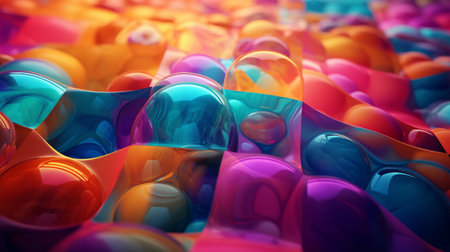 Bright abstract background. Generative AIの素材