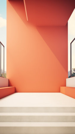 minimalism. Generative AIの素材