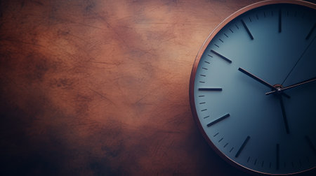 Mysterious and elegant wall clock. Generative AIの素材