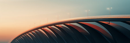 modern bridge. Generative AIの素材