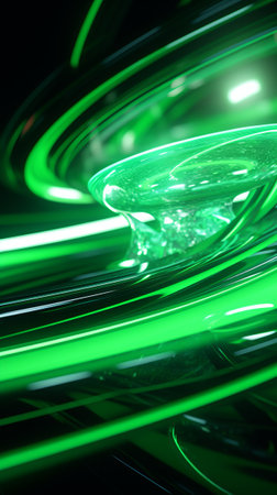 Green background with attractive materialの素材