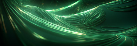 Green background with attractive materialの素材