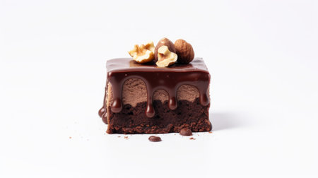 Beautiful nut-chocolate cakeの素材