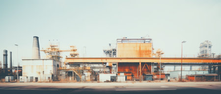 Beautiful industrial backgroundの素材
