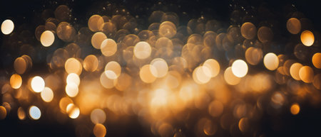 Elegant bokeh background. Magic lights on a stylish backgroundの素材