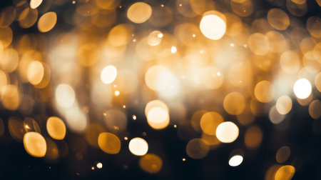 Elegant bokeh background. Magic lights on a stylish backgroundの素材