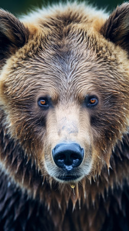 Majestic portrait of wild natureの素材