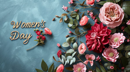 Women's day banner designの素材
