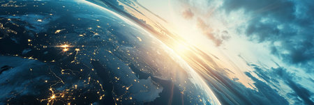 International Global business trade. Concept of global communicationの素材