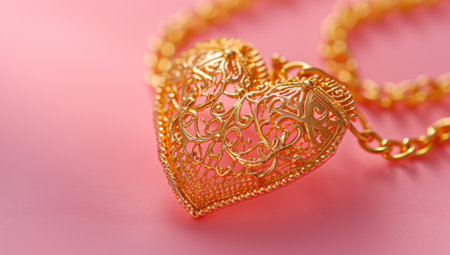 Elegant Vintage Pocket Watch with Gold Engraving on Silk Fabric with Floral Brocadeの素材
