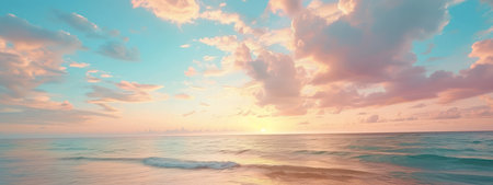 Abstract blue textured waves. Calm and soothing nautical designの素材