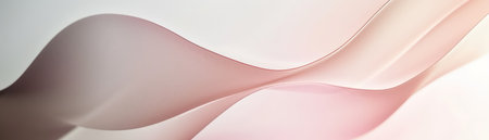 Soft fabric waves with smooth satin texture. Background for technological processes, science, presentations, education, etcの素材