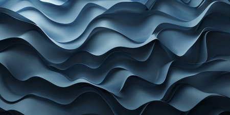 The image is a blue wave with a lot of detail - stock background.の素材