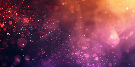 A colorful background with many small dots and a purple hue. The background is filled with many small dots, creating a sense of movement and energy. The purple hue adds a sense of depthの素材