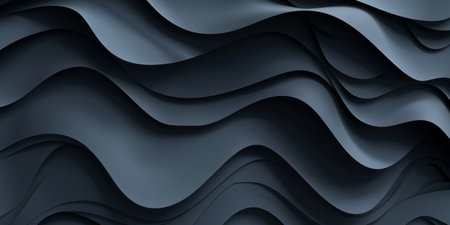 The image is a black and white photo of a wave - stock background.の素材