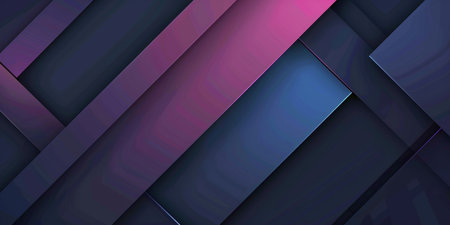 A black and purple background with a blue stripe - stock background.の素材