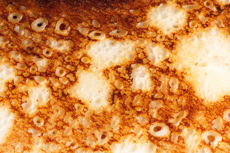 Part pancake, studio close up as a background or texture.