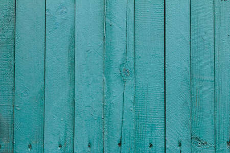 Green Background old rough painted wooden board, closeupの写真素材