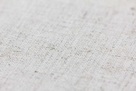 Rough linen texture close up, isolated backgroundの写真素材