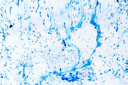 Ice texture background, ink in water pattern frost. Crystal winter design