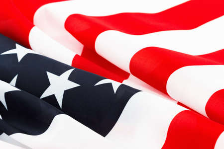 USA flag background. American symbol of Independence Day, July Fourth, democracy and patriotismの写真素材