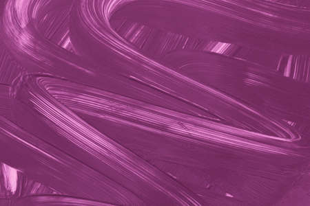 Painted background. Abstract purple liquid pattern close-up.の写真素材