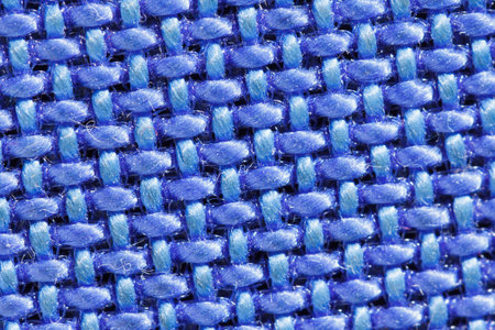 Blue extreme macro fabric synthetic texture backdrop
