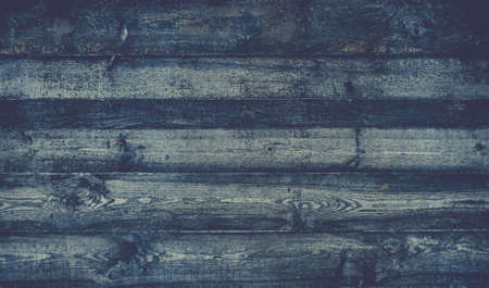 Wood pattern wallpaper old texture. Wall of vintage wooden plank board abstract toned background.の写真素材